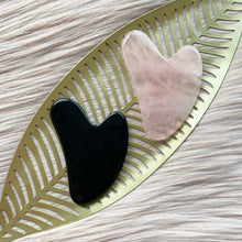 Load image into Gallery viewer, Obsidian Gua Sha Facial Tool