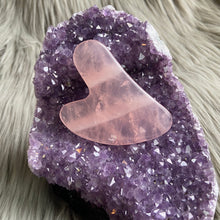 Load image into Gallery viewer, Rose Quartz Gua Sha