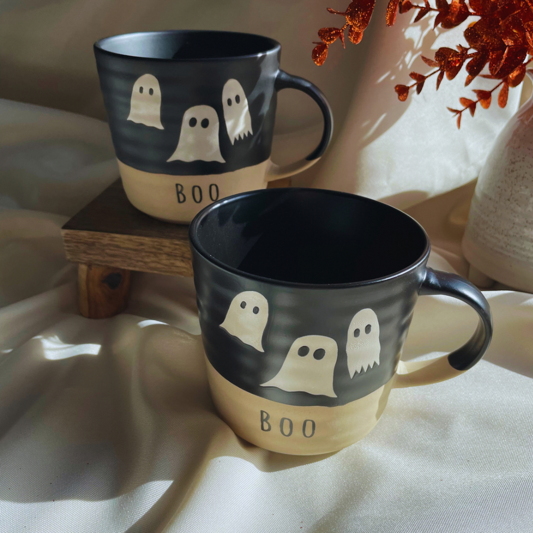 Hey Boo Mug Set